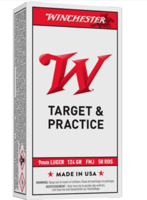 WINCHESTER USA VALUE PACK 9MM 124GR FMJ